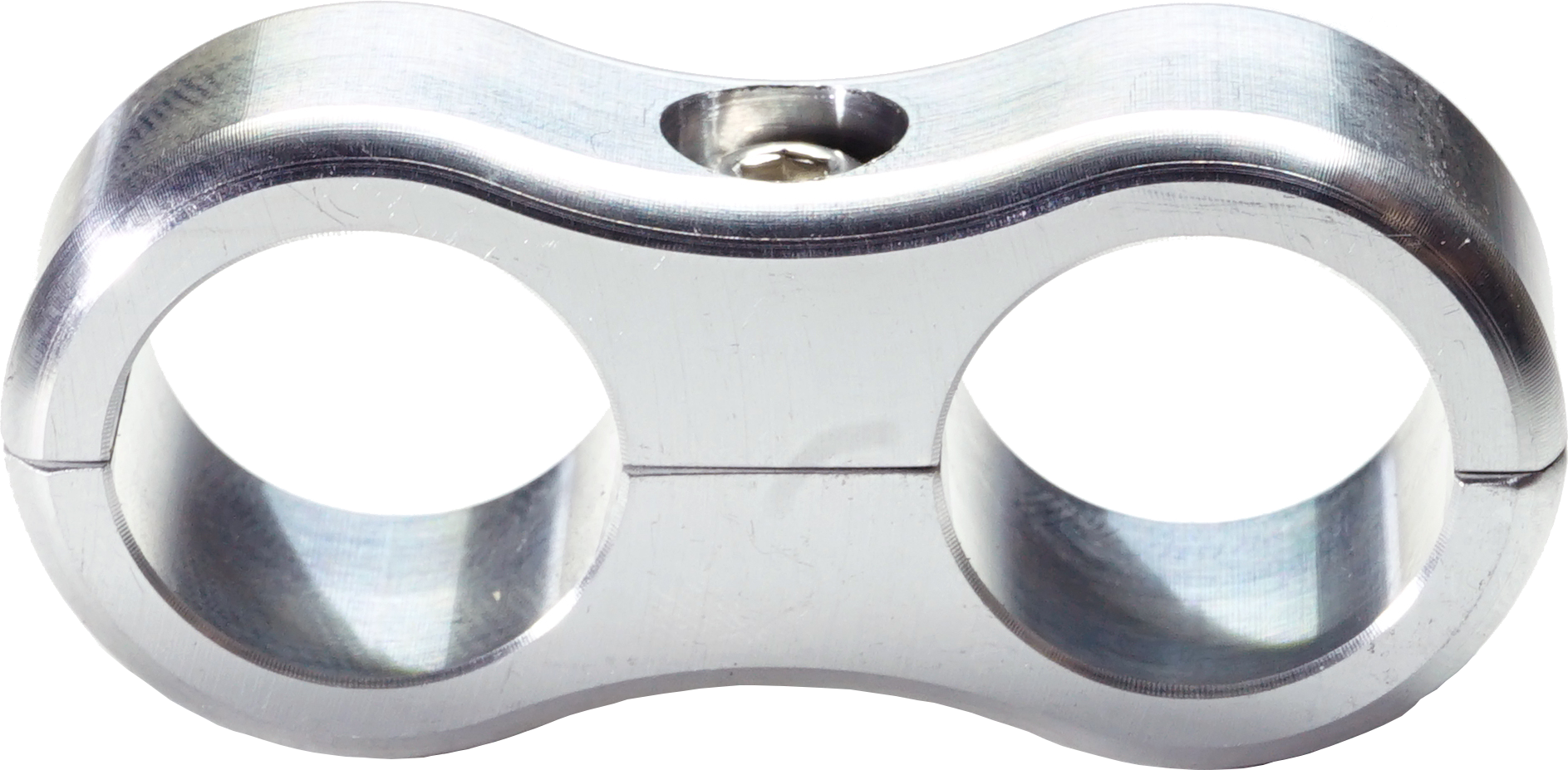 Billet Line Clamp Dual -8AN, FLOATING